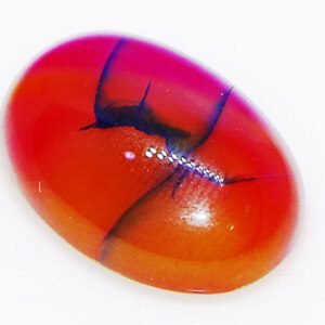 Brilliant Dragon Veins Agate-Aqeeq Stone for Rings