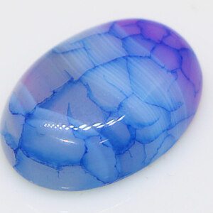 Natural Dragon Veins Colorful Agate Aqeeq Gem Stone