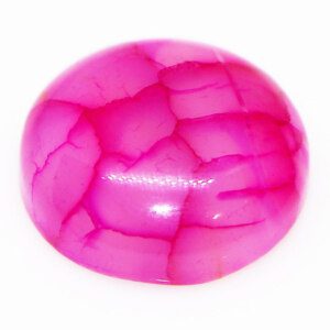 AAA Pink Dragon Agate Aqeeq Worry Gemstone