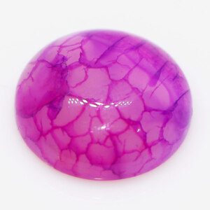 Top Pink Dragon Agate Aqeeq Ring Stone