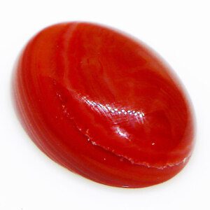 Red Natural Agate Aqeq Stone