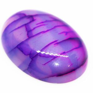 Purple Dragon Veins beautiful Agate Cab Stone