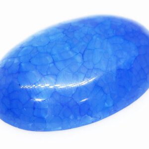 Top Blue Ring Agate Stone Natural Certified