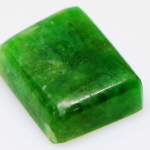 Untreated Natural Afghan Green Grossular Garnet Worry Stone