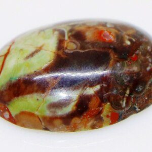 GENUINE Natural Picasso Jasper Loose Worry Gemstone