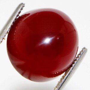 Superior Super Fine Red Yemeni Agate Ring Stone