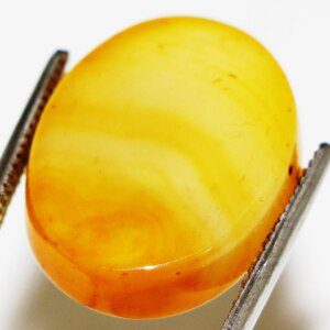 Splendid Natural Yellow Reddish YEMENI Agate Stone