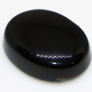 YEMAN Black Agate Aqiq Natural Loose Ring Stone