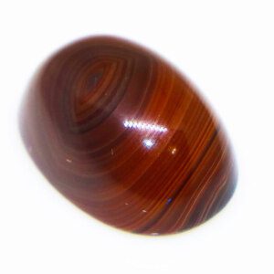 Supreme Stripes Agate Loose Worry Stone