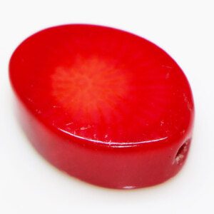 REAL Evil Eye Protection Healing Stone of RED CORAL from Italy