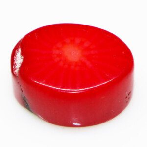 Splendid Lustrous Natural Italian Red Coral Stone