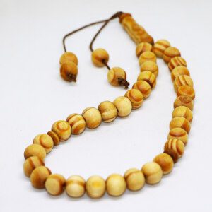 Fine Wood Protestant Prayer Beads of 33 Beads