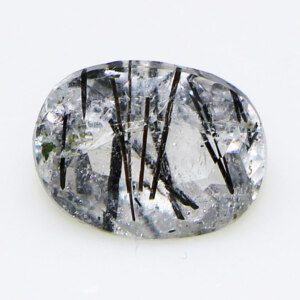 Black Needles Rutile Quartz Stone