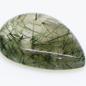 Beauteous Rare Green Hair Rutile Crystal Quartz Stone