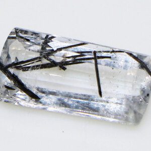 Emerald Cut Rutile Stone