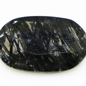 Black Needles Natural Rutile Quartz Stone