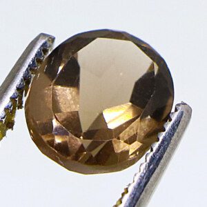 Natural Ceylon Smoky Quartz with Certificate