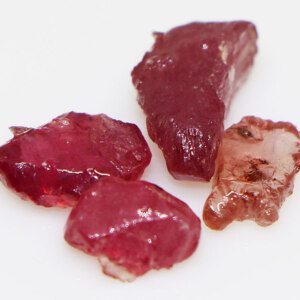 Afghan AAA Rough Rubies Lot