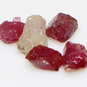 Beauteous Unheated Untreated Rough Loose Ruby Stones