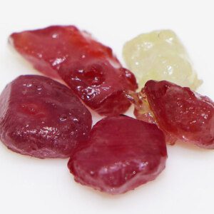 AAA Afghan Rough Raw Ruby Stones Lot