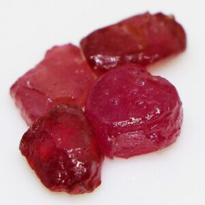 Super Fine Afghan Raw Ruby Gemstones LOT