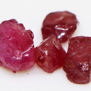 Natural Rough Ruby Gemstones