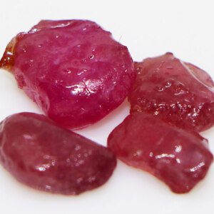 Untreated Raw Rubies - Natural Gemstones