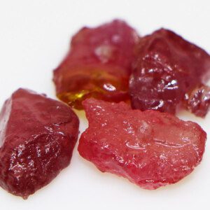 Natural Multi Color Untreated Rough Ruby Gems