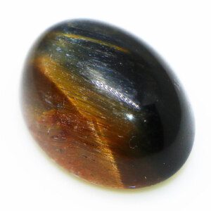 Natural Tiger's Eye Oval Cabochon Loose Gemstone