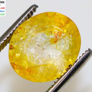 Yellow Golden REAL TOPAZ Loose Gemstone with Certificate