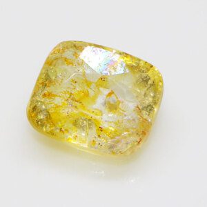 Brilliant Certified Yellow Topaz Gemstone of Ceylon