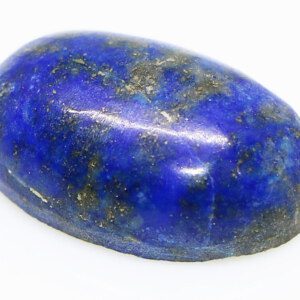 Afghani Unique Royal Blue Lapis Lazuli Oval Cabochon Stone