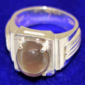 GENUINE GREY MOONSTONE Men