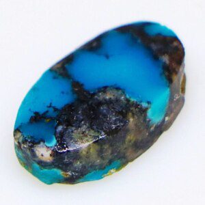 Blue Turquoise Certified Natural AAA Loose Gemstone