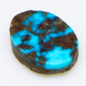 Natural Dark Spotted Blue Turquoise Stone