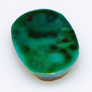 REAL Dark Green Feroza Ring Stone