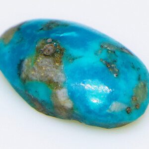 Authentic Turquoise Blue Worry Gemstone