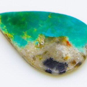 Super Fine Greenish Turquoise Loose Ring Stone of Nishapur