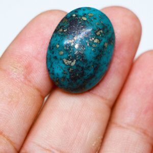 Dark Blue Ring Turquoise Gem Stone