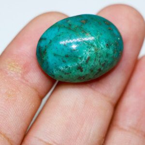 Natural TURQUOISE Nishapuri Shajri FEROZA Loose Stone with CERTIFICATE