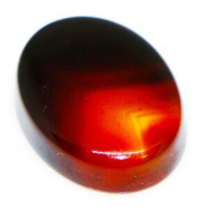 Red & Black Yemen Agate Stone