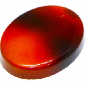 Red and Black Agate Stone