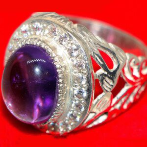 Engagement Amethyst Rings