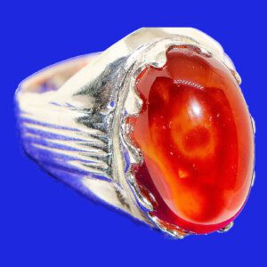 Premium Red Yemeni Agate Rings