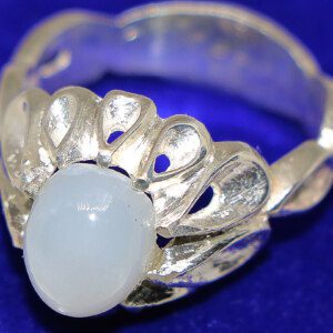 Moonstone Engagement Ring