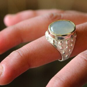 Silver Ring Moonstone