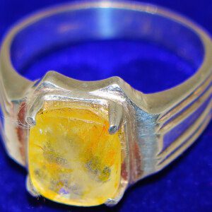 Yellow Topaz Rings