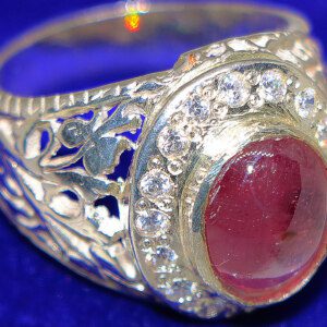 Ruby Engagement Rings