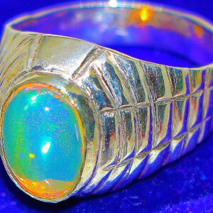 Opal in Ring