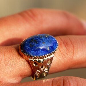 Lapis Lazuli Silver Ring